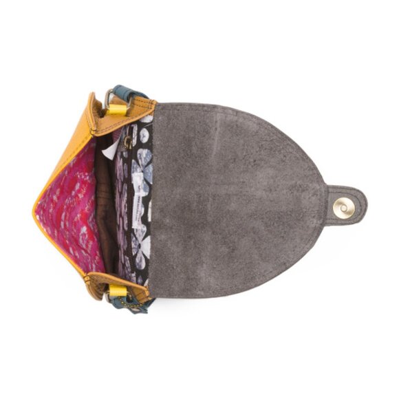 SORUKA Leather Ferrara Animal Print Crossbody - Picture 3 of 4